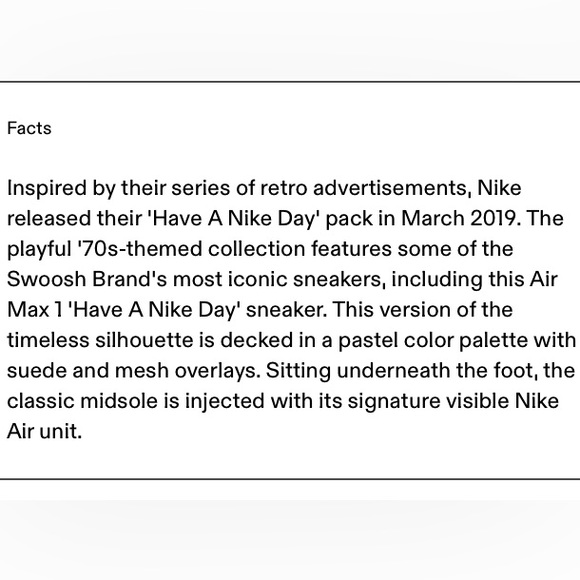 2019 Air Max 1 'Have A Nike Day' - Picture 7 of 8